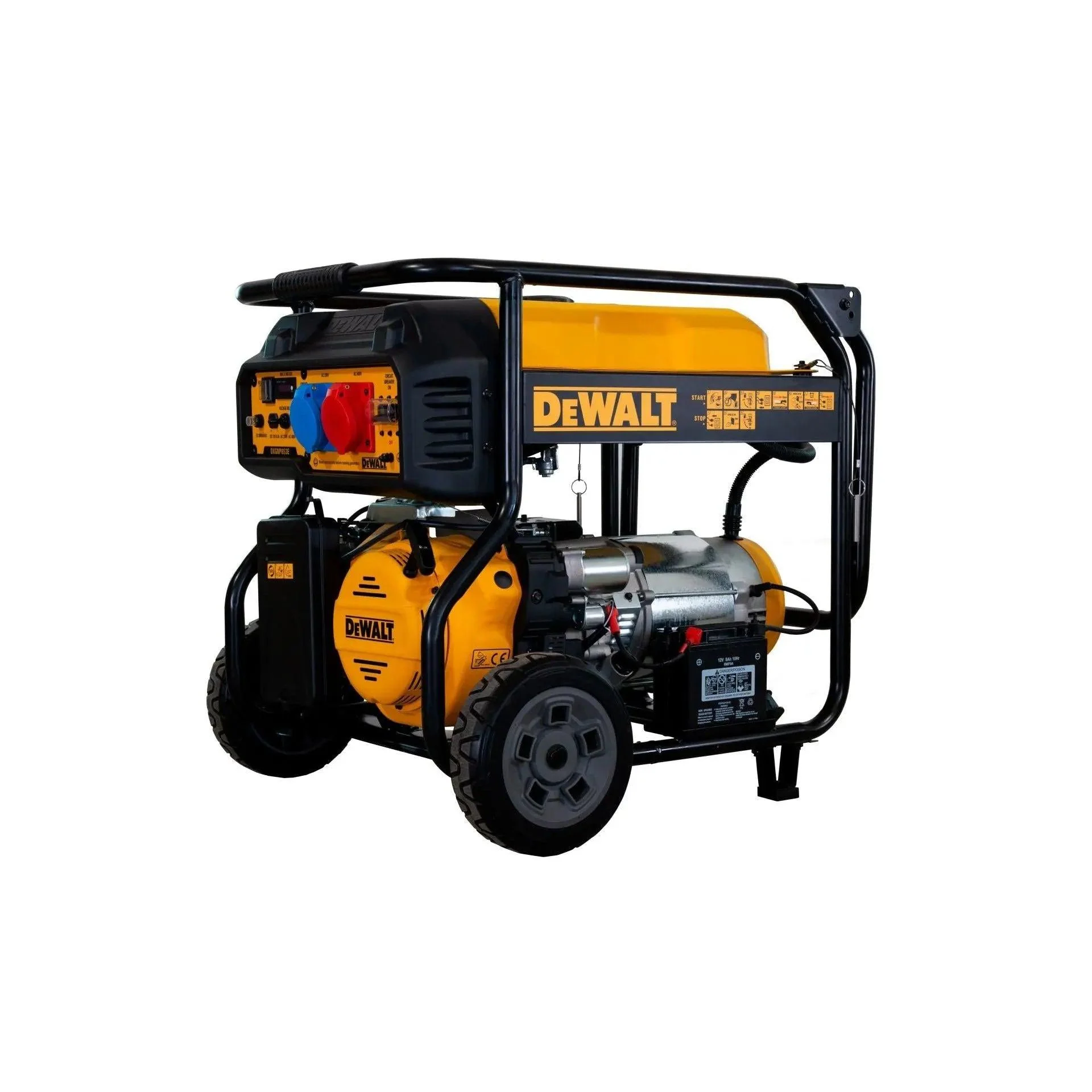 10,6 kVa Benzin AVR Stromerzeuger DeWalt 230V & 400V DXGNP853E