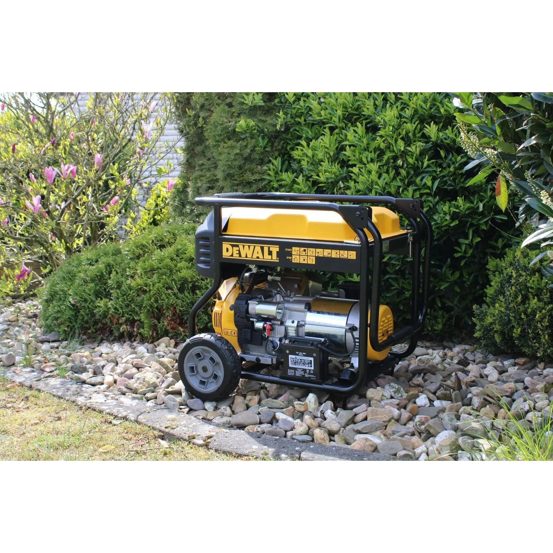 10,6 kVa Benzin AVR Stromerzeuger DeWalt 230V & 400V DXGNP853E - Image 2