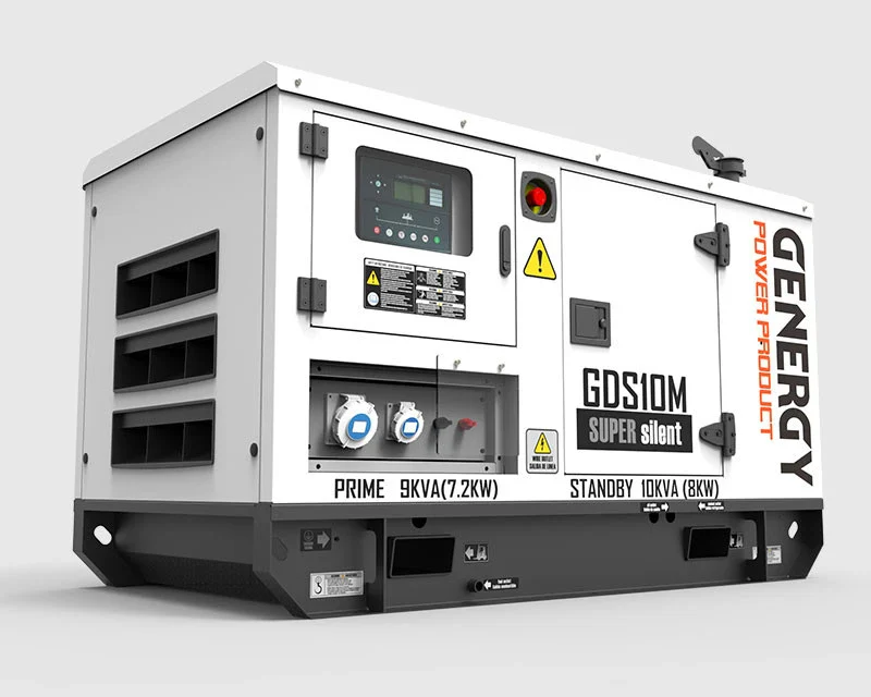 10kVA Netzersatzanalage Diesel 230V - IP23 Silent Genergy GDS10M - Image 5