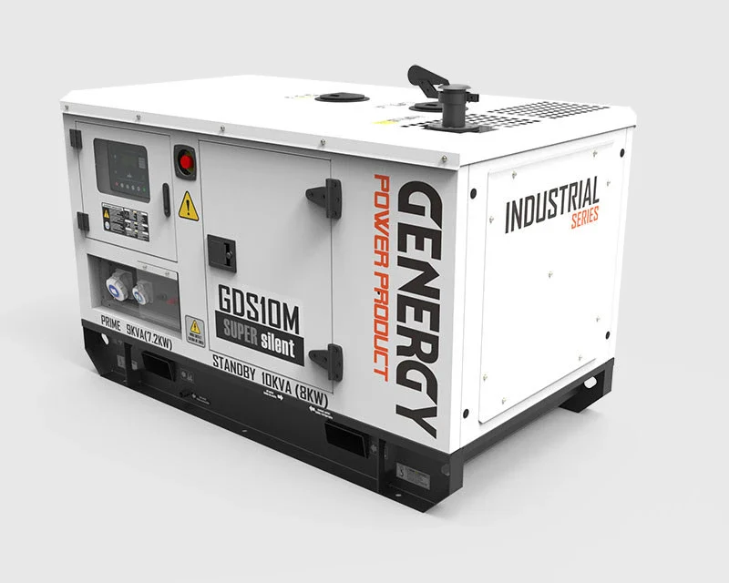 10kVA Netzersatzanalage Diesel 230V - IP23 Silent Genergy GDS10M - Image 6