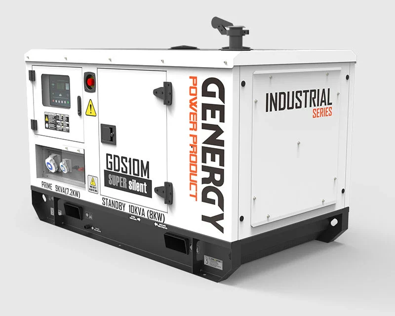 10kVA Netzersatzanalage Diesel 230V - IP23 Silent Genergy GDS10M - Image 8