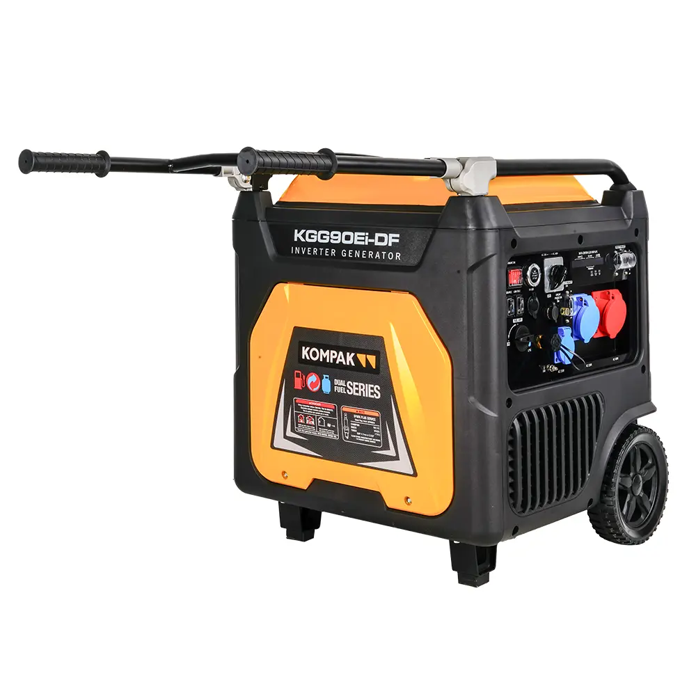 11 kVA 400 V Gas & Benzin KGG90Ei-DF Inverter Stromaggregat Kompak - Image 4