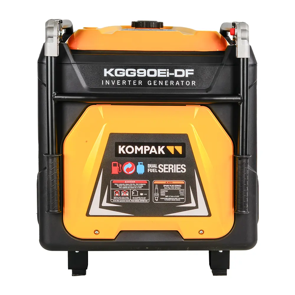 11 kVA 400 V Gas & Benzin KGG90Ei-DF Inverter Stromaggregat Kompak - Image 5
