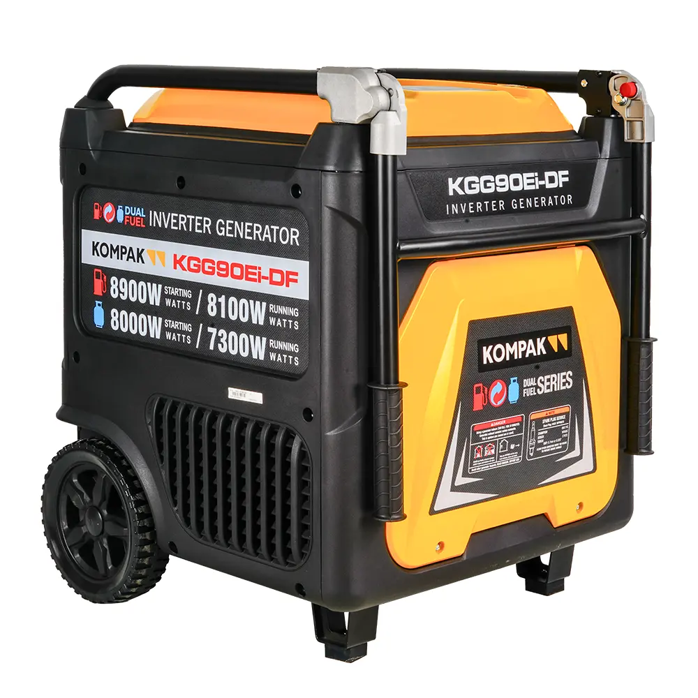 11 kVA 400 V Gas & Benzin KGG90Ei-DF Inverter Stromaggregat Kompak - Image 6