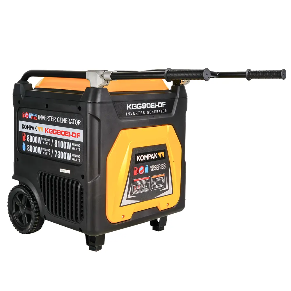 11 kVA 400 V Gas & Benzin KGG90Ei-DF Inverter Stromaggregat Kompak - Image 7