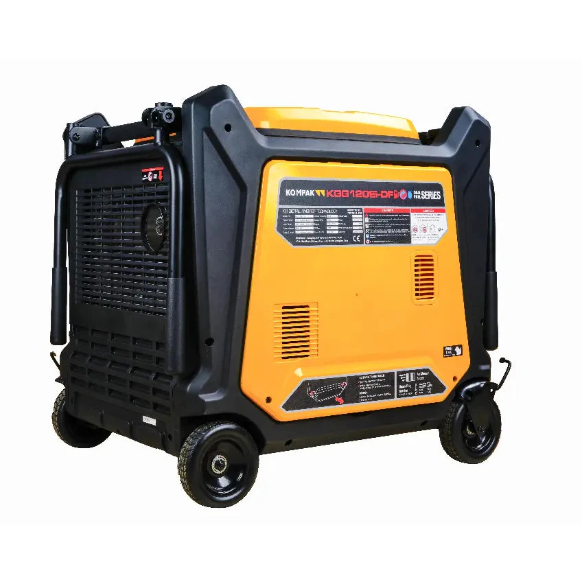 16 kVA 400 V Gas & Benzin KGG120Ei-DF Inverter Stromaggregat Kompak - Image 3