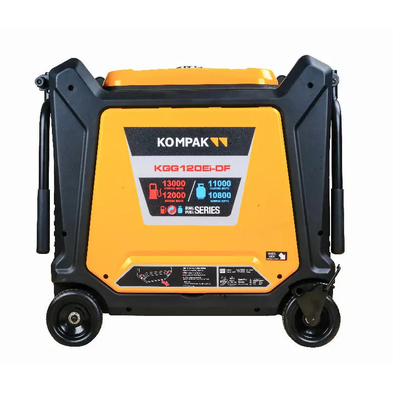 16 kVA 400 V Gas & Benzin KGG120Ei-DF Inverter Stromaggregat Kompak - Image 6