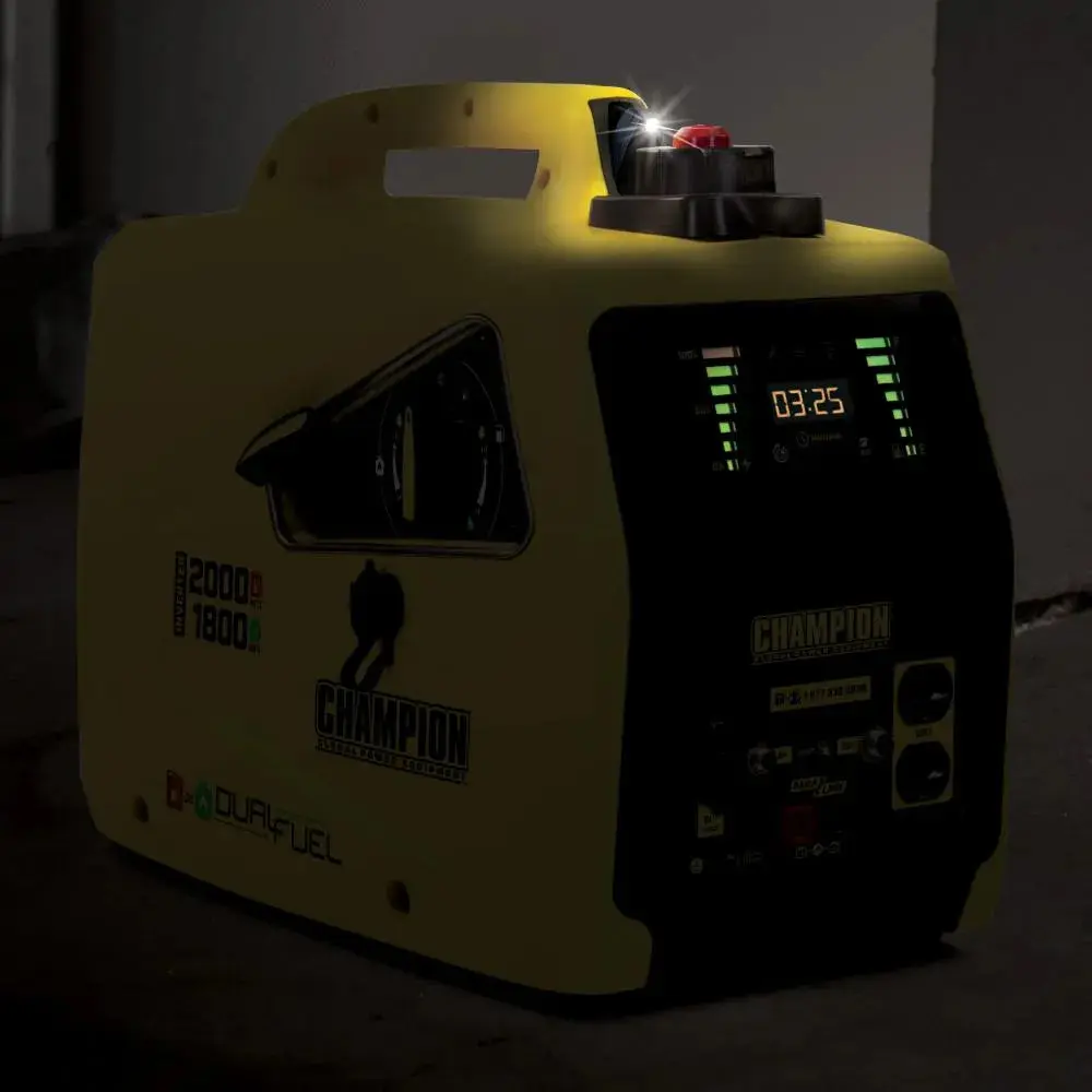 2000 Watt DualFuel Inverter Stromerzeuger Champion DF2000 - Image 8