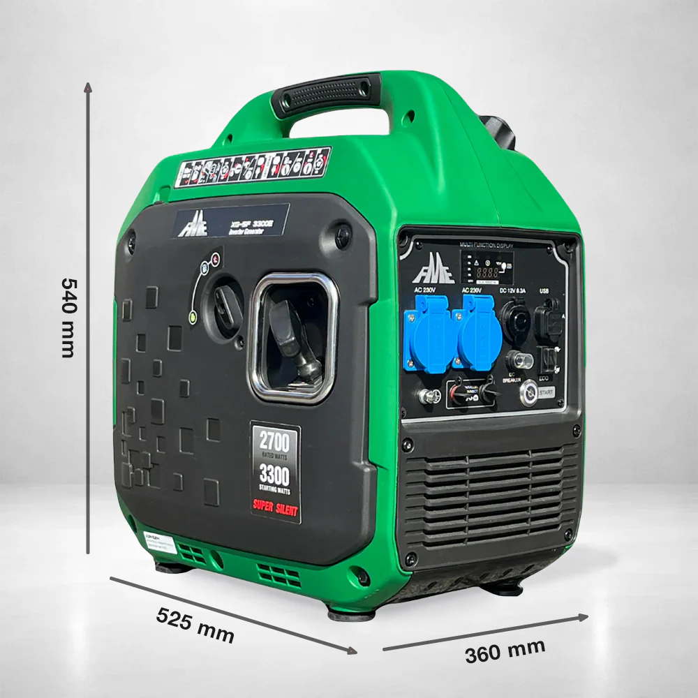 3300W Benzin Inverter Stromaggregat mit E-Start nur 21,4 kg FME XG-SF 3300E - Image 3