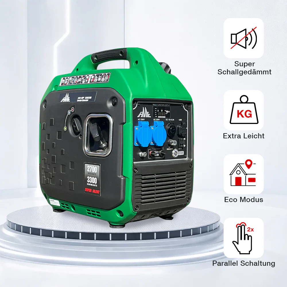 3300W Benzin Inverter Stromaggregat mit E-Start nur 21,4 kg FME XG-SF 3300E - Image 5