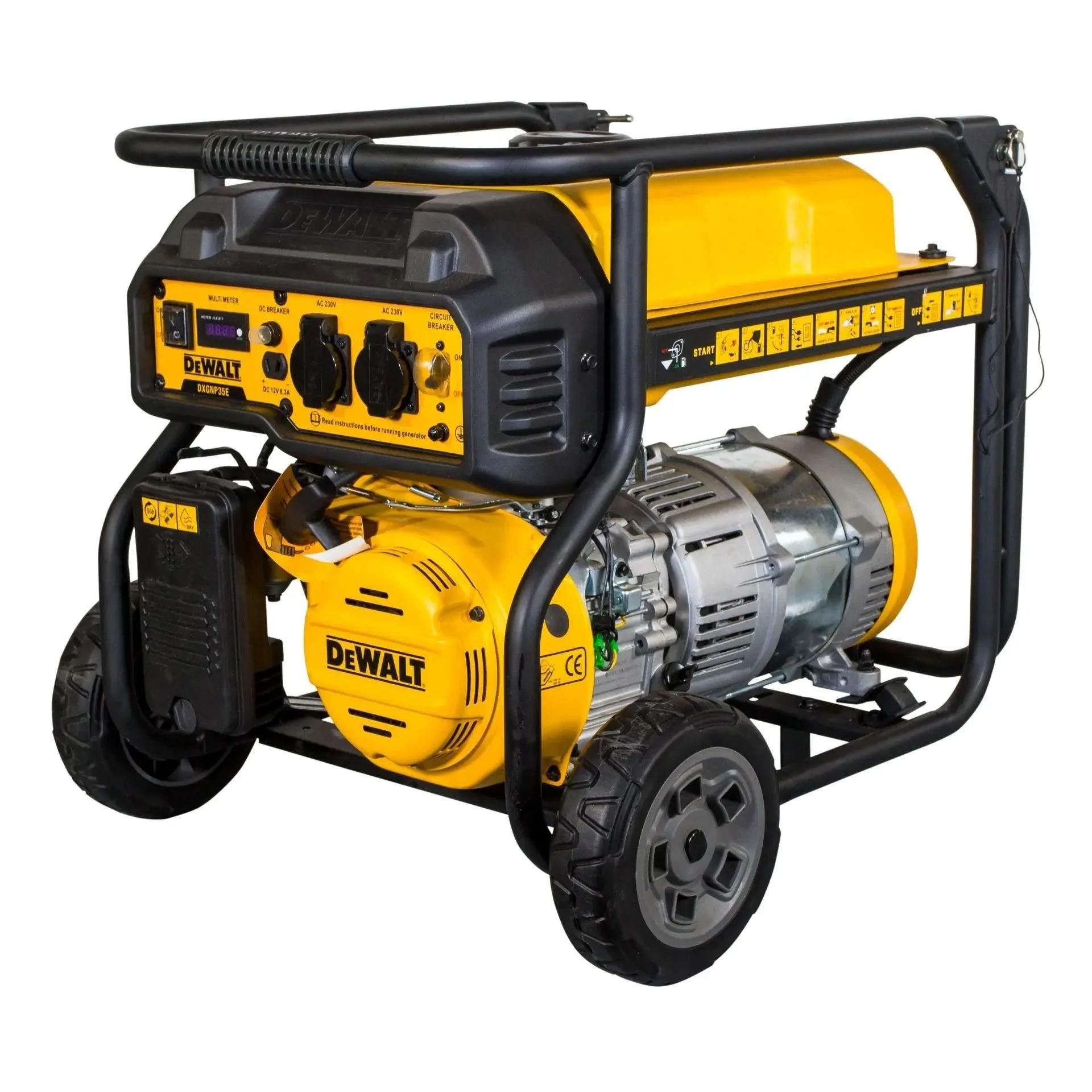 3500 Watt Benzin AVR Stromerzeuger DeWalt DXGNP35E