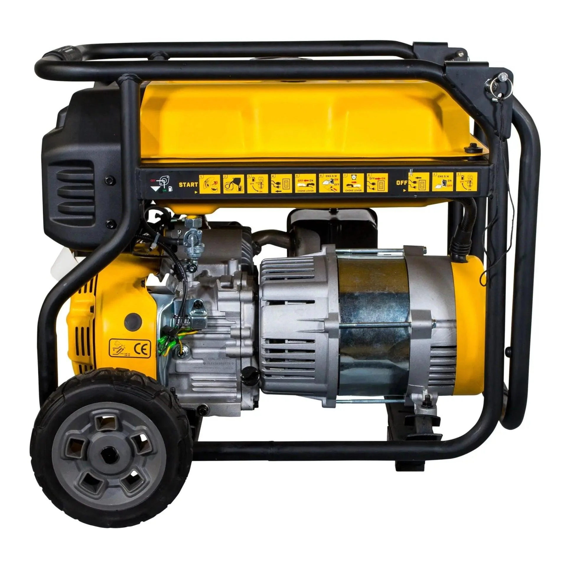 3500 Watt Benzin AVR Stromerzeuger DeWalt DXGNP35E - Image 2