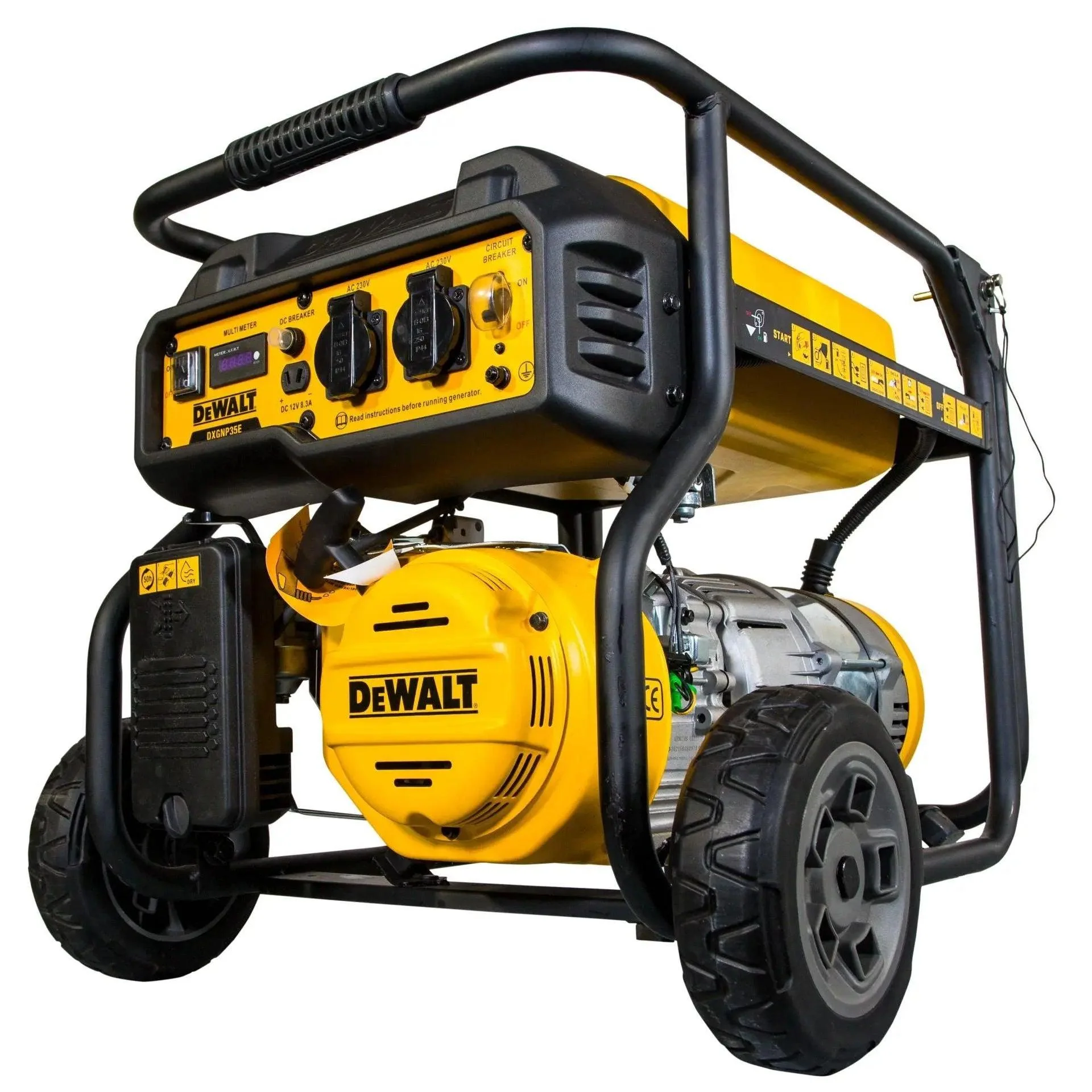 3500 Watt Benzin AVR Stromerzeuger DeWalt DXGNP35E - Image 6
