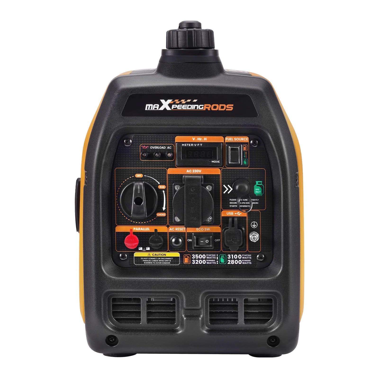 3500W DualFuel Inverter Stromerzeuger maXpeedingrods MXR 3800DF - Image 2