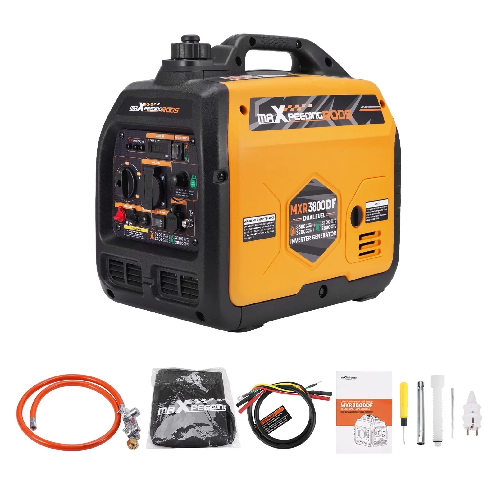 3500W DualFuel Inverter Stromerzeuger maXpeedingrods MXR 3800DF - Image 4