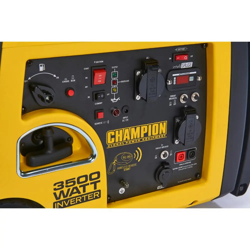 3500W Benzin Inverter Stromerzeuger Champion PG3500-ER mit E-Start 73001i-P-EU - Image 5