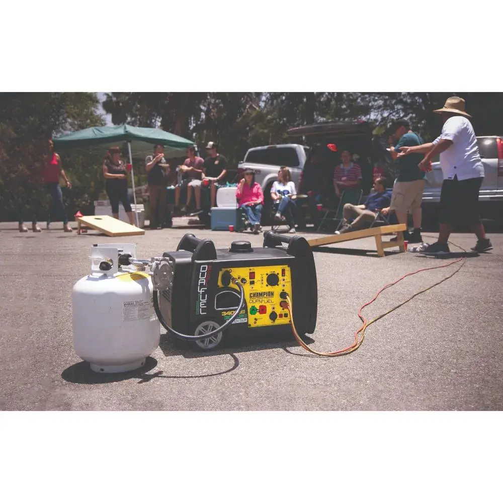 3500W DualFuel Inverter Stromerzeuger Champion DF3500E mit E-Start 73001i-df-eu - Image 4