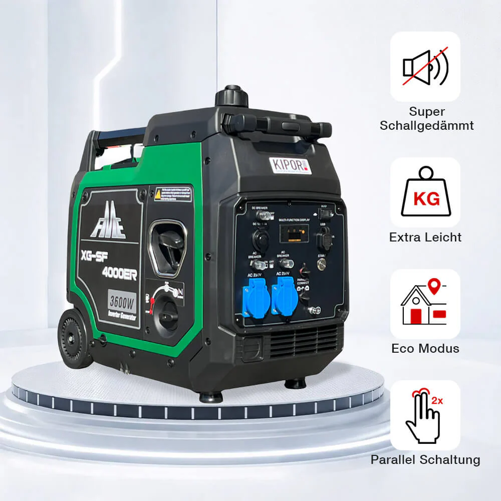 3800 Watt Benzin Inverter Stromerzeuger FME XG-SF 4000ER - Image 5
