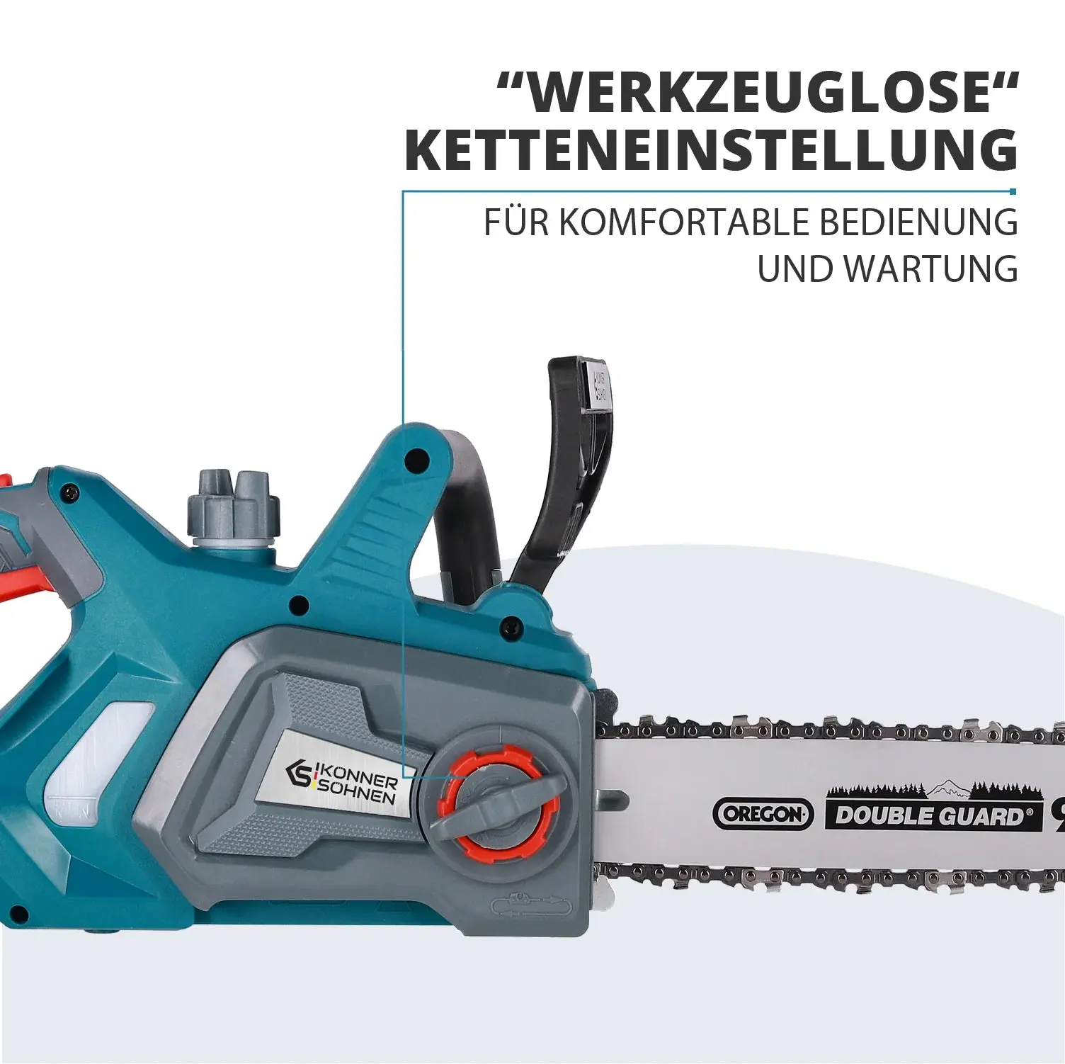 Akku Kettensäge 30cm Schwertlänge KS CS20V-12 - Image 5