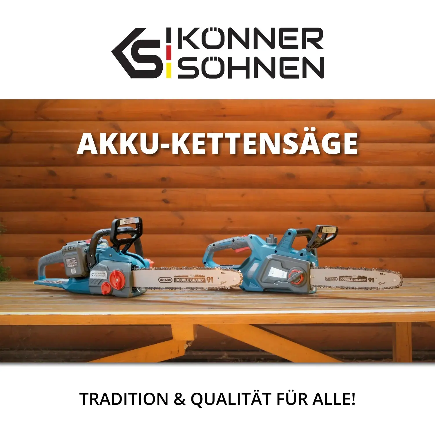 Akku Kettensäge 40cm Schwertlänge KS CS40V-16 - Image 15