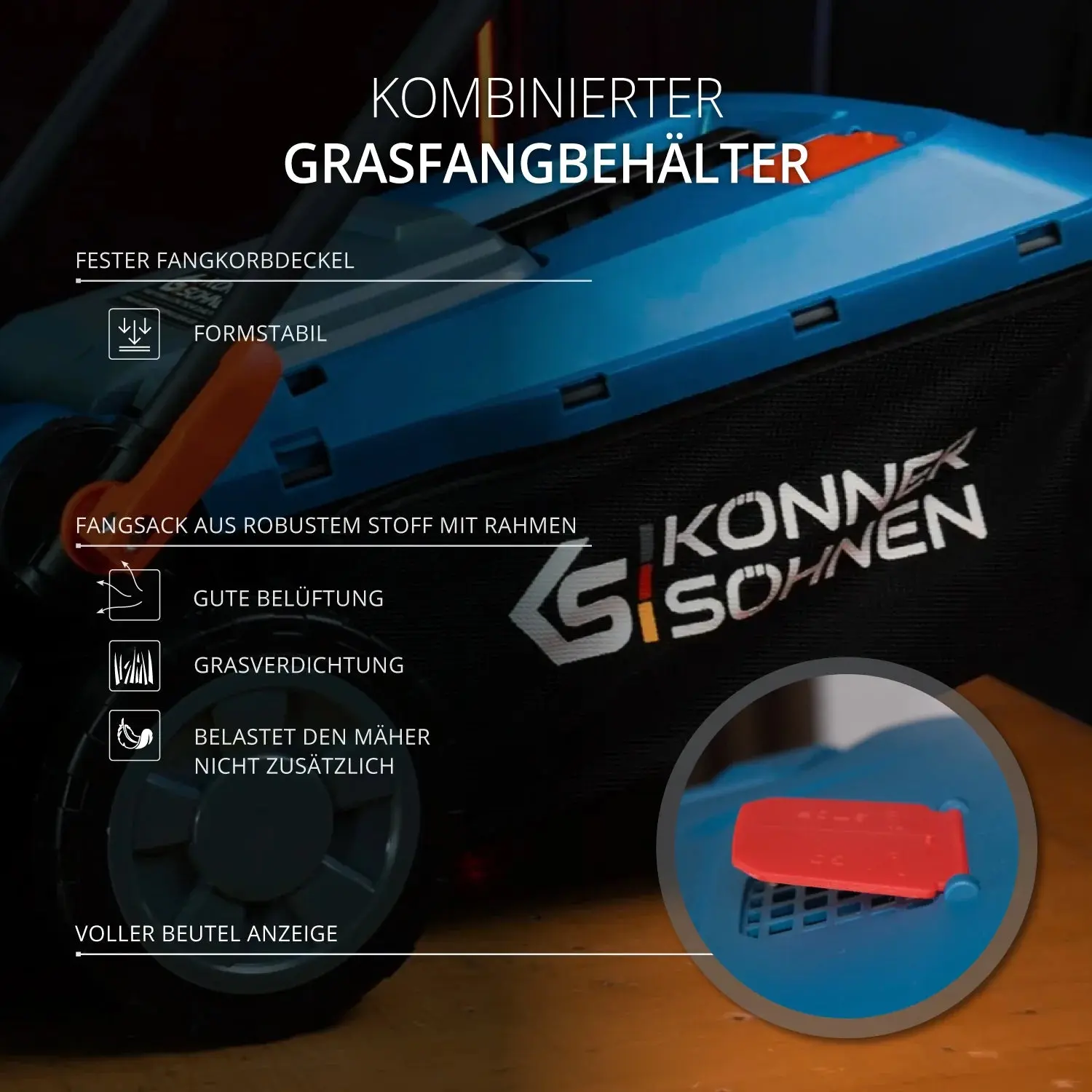 Akku-Rasenmäher KS 33LM-20V Könner & Söhnen - Image 8