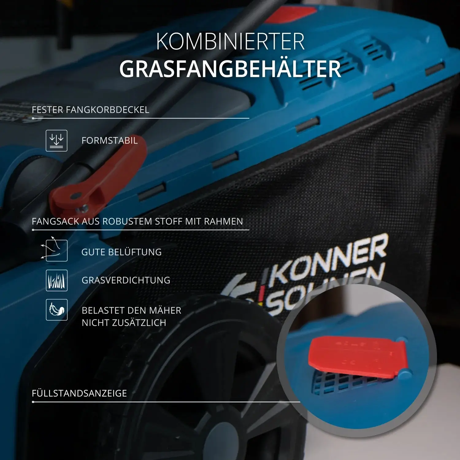 Akku-Rasenmäher KS 43LM-40V Könner & Söhnen - Image 14