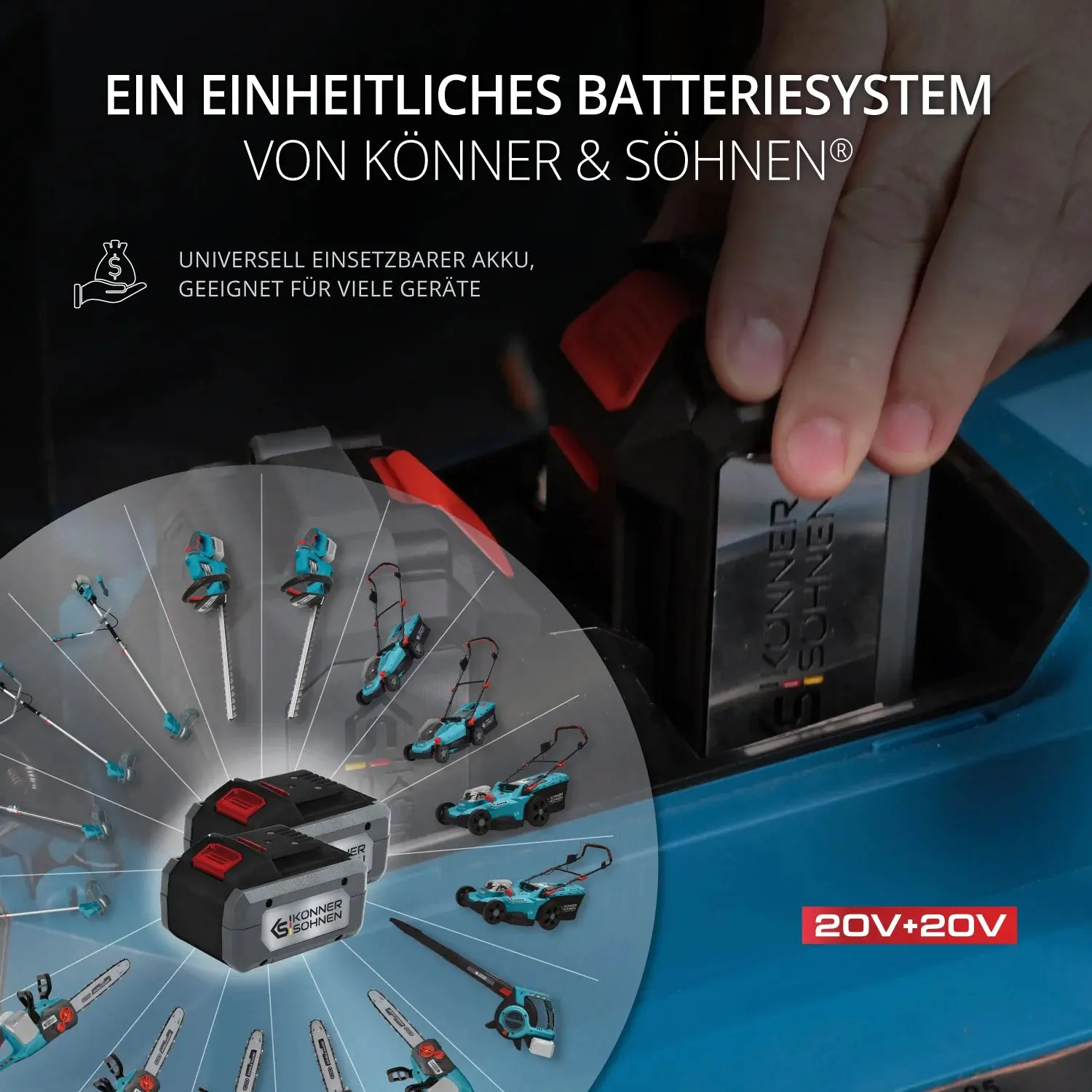 Akku-Rasenmäher KS 43LM-40V Könner & Söhnen - Image 16
