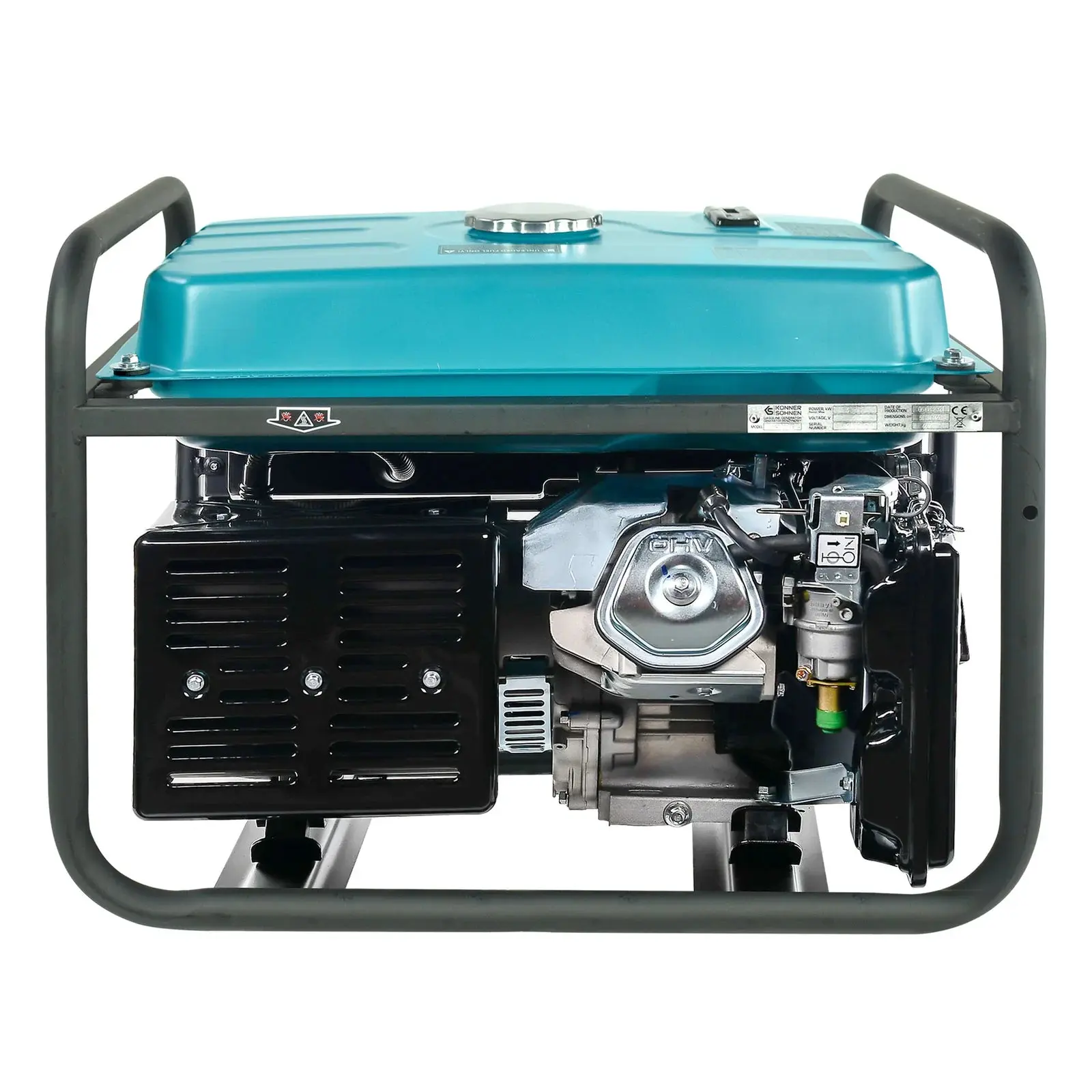 Benzin AVR Stromerzeuger 5500 Watt Könner & Söhnen KS 7000E-ATS mit ATS Einheit - Image 4