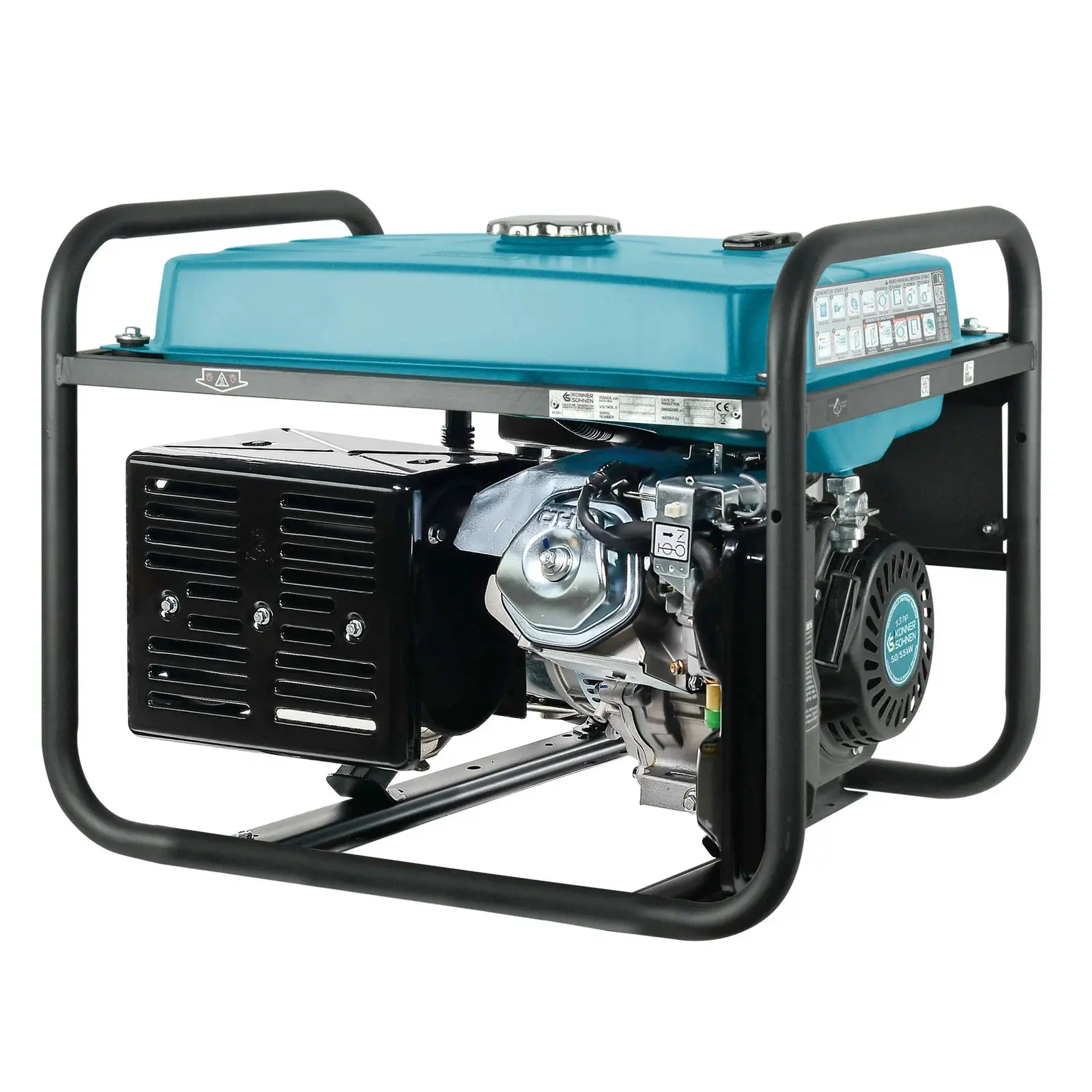 Benzin AVR Stromerzeuger 5500 Watt Könner & Söhnen KS 7000E-1/3 mit E-Start 230/400V - SamePower - Image 6