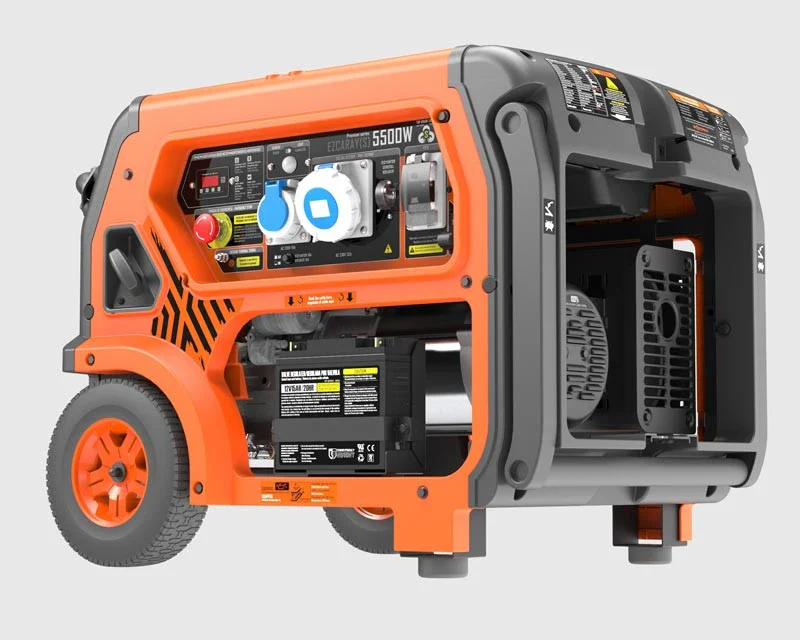 Benzin Stromerzeuger SVR 5500 Watt mit E-Start Genergy Ezcaray-S IP67 - Image 4