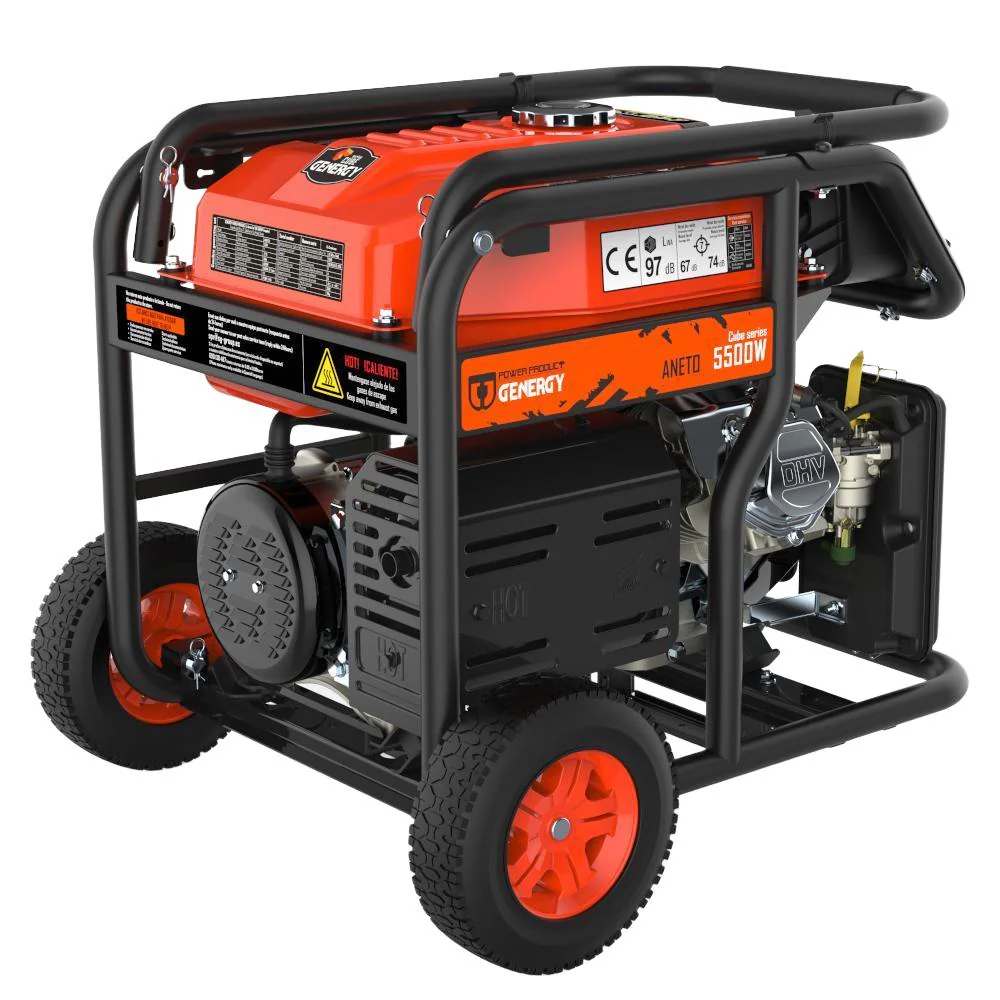 Benzin Stromerzeuger SVR 5500W Genergy Aneto - Open Frame - Image 2