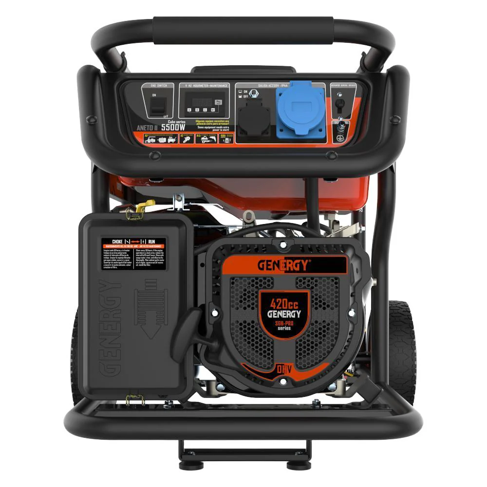 Benzin Stromerzeuger SVR 5500W Genergy Aneto - Open Frame - Image 3