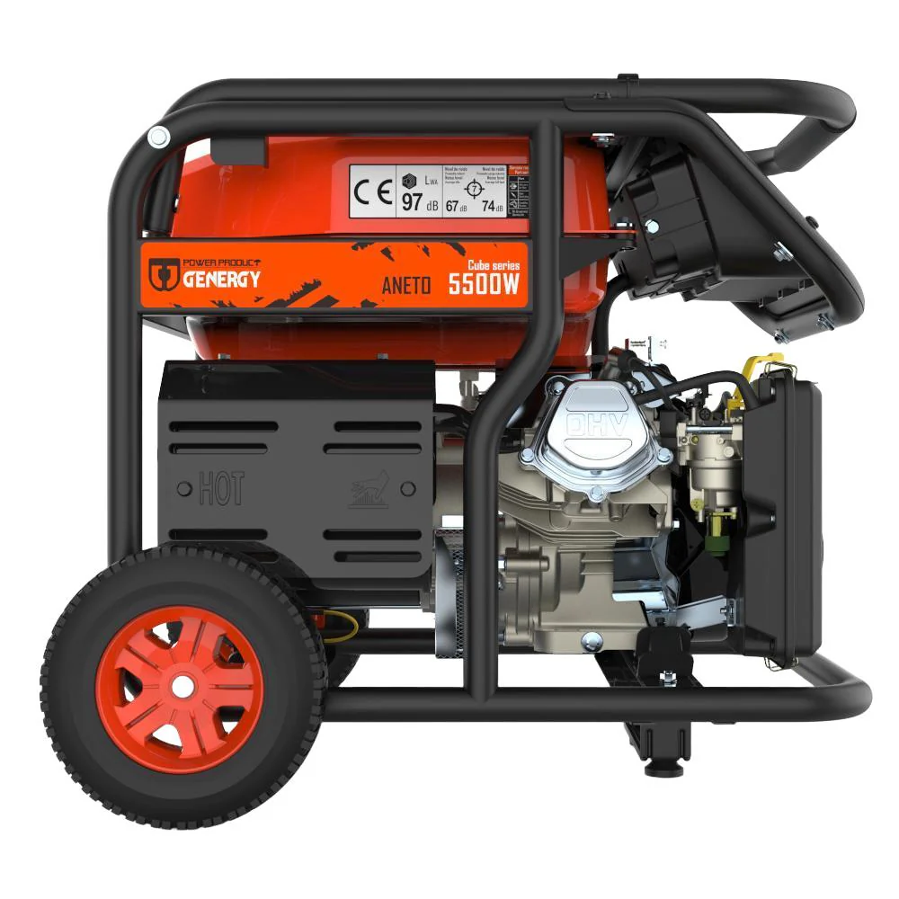 Benzin Stromerzeuger SVR 5500W Genergy Aneto - Open Frame - Image 4