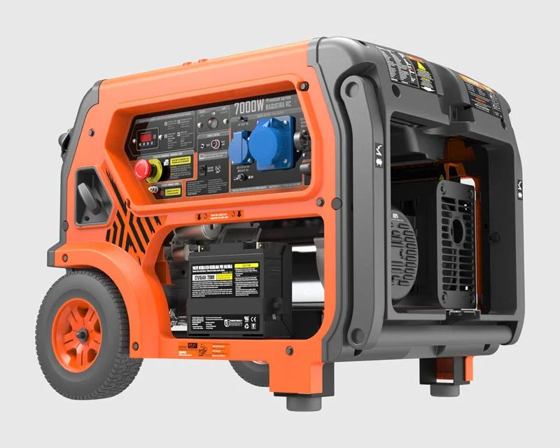 Benzin Stromerzeuger SVR 7000 Watt mit Funkstart Genergy Baqueira-RC - Image 4