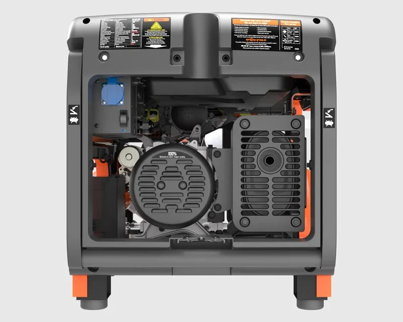 Benzin Stromerzeuger SVR 7000 Watt mit Funkstart Genergy Baqueira-RC - Image 6