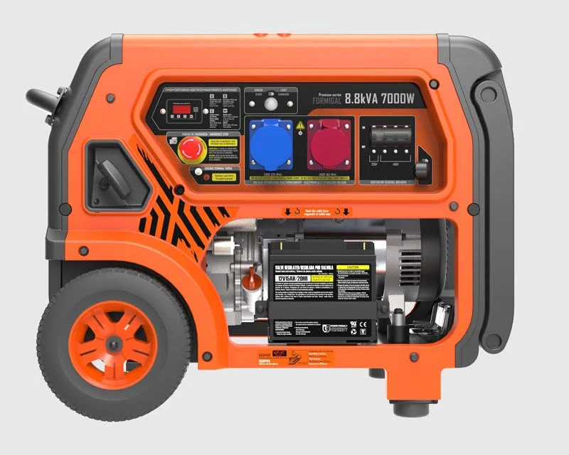 Benzin Stromerzeuger SVR 7000 Watt mit E-Start Genergy Formigal - Image 3