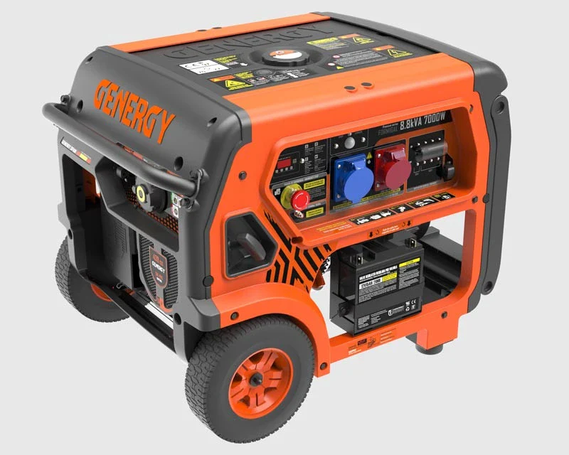 Benzin Stromerzeuger SVR 7000 Watt mit E-Start Genergy Formigal - Image 5