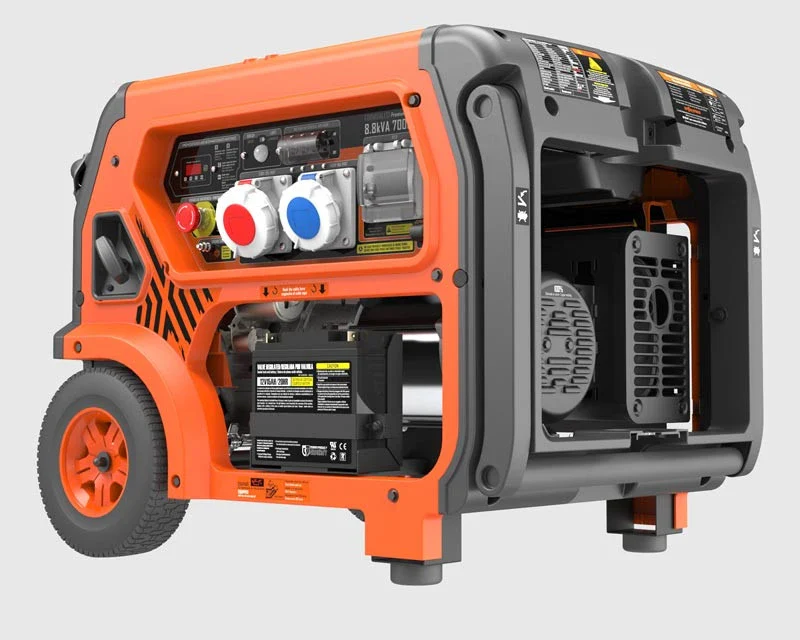 Benzin Stromerzeuger SVR 7000 Watt mit E-Start Genergy Formigal-S IP67 - Image 3