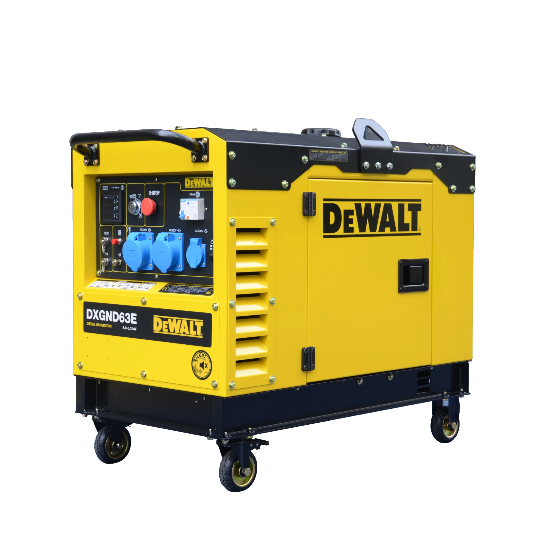 DeWalt Diesel Stromerzeuger 6,3 kW DXGND63E