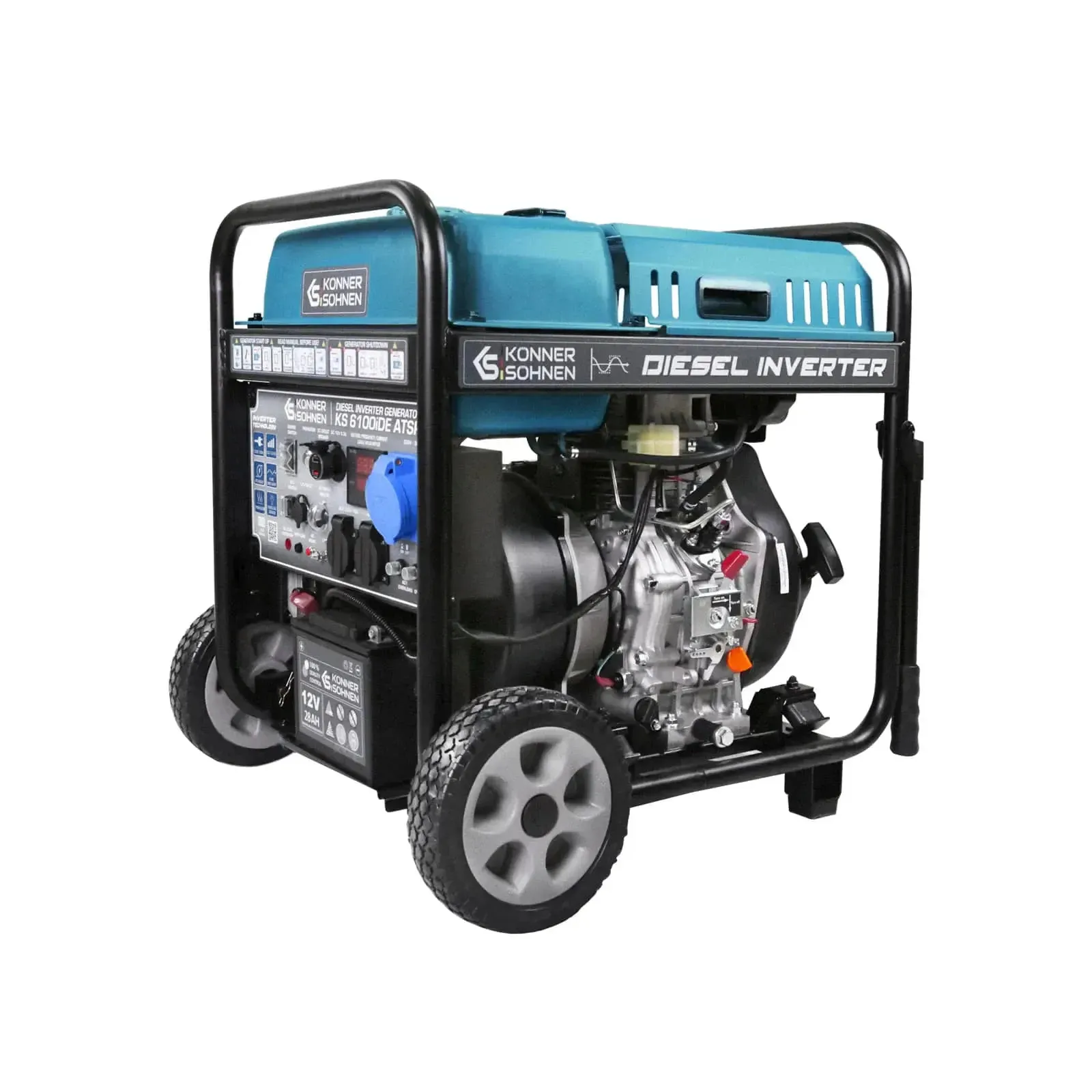 Diesel Inverter Generator KS 6100iDE ATSR – Leistungsstark und zuverlässig - Image 2