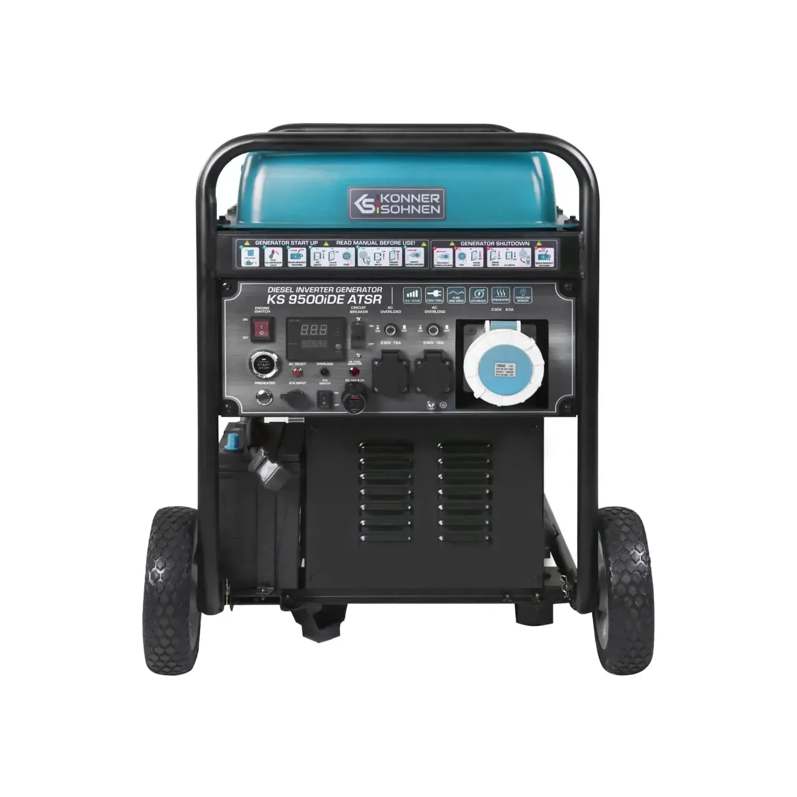 Diesel Inverter Stromerzeuger KS 9500iDE ATSR – Leistungsstark und zuverlässig - Image 3