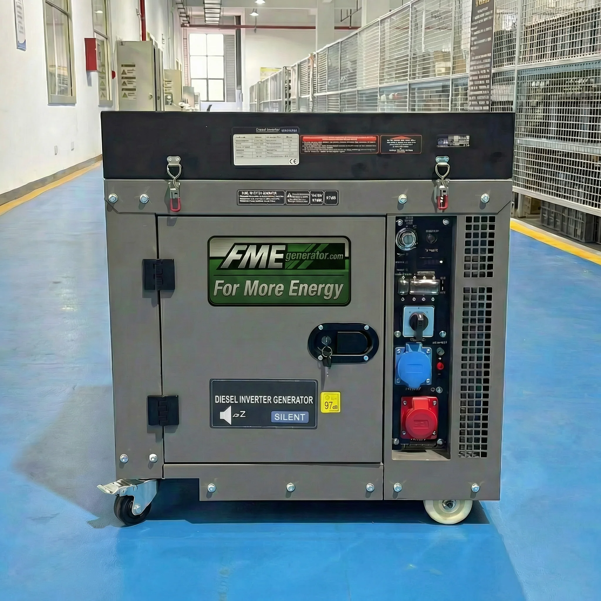 FME 10000iD-S - Diesel Inverter Stromerzeuger 10,6kVA 230V / 400V ( Jetzt Vorbestellen) - Image 2