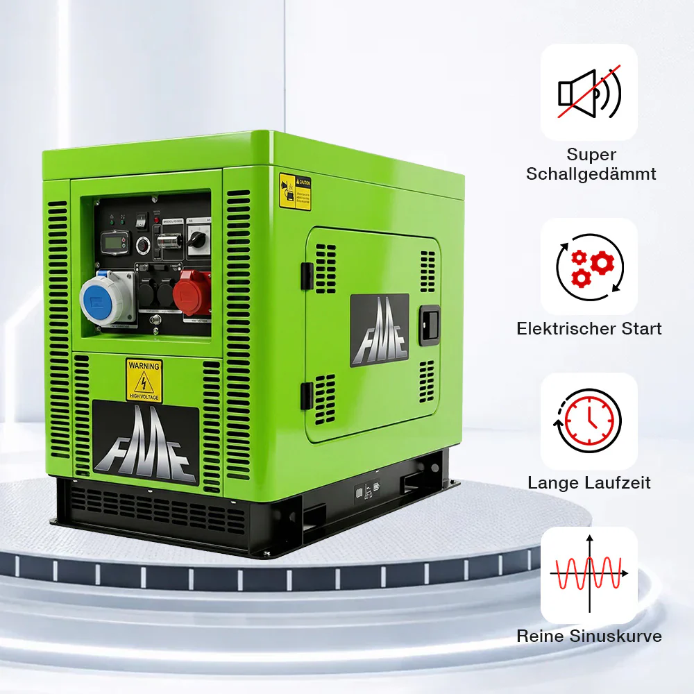 FME 15000iD Diesel Inverter Stromerzeuger 19kVA 230V & 400V - Image 2