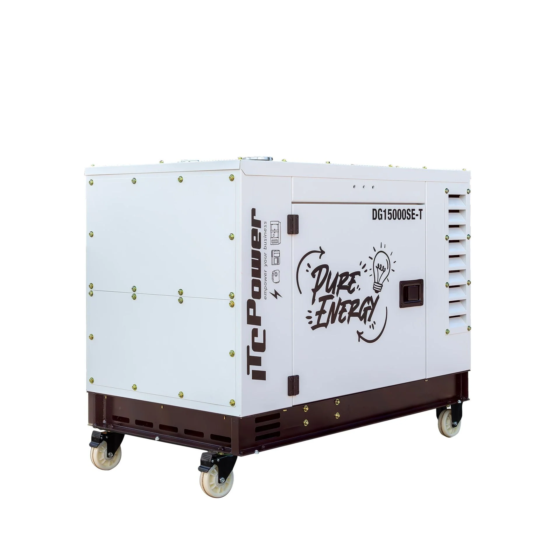 Diesel Stromaggregat 15 kVA / 12 kW 230V & 400V DG15000SE-T - Image 5