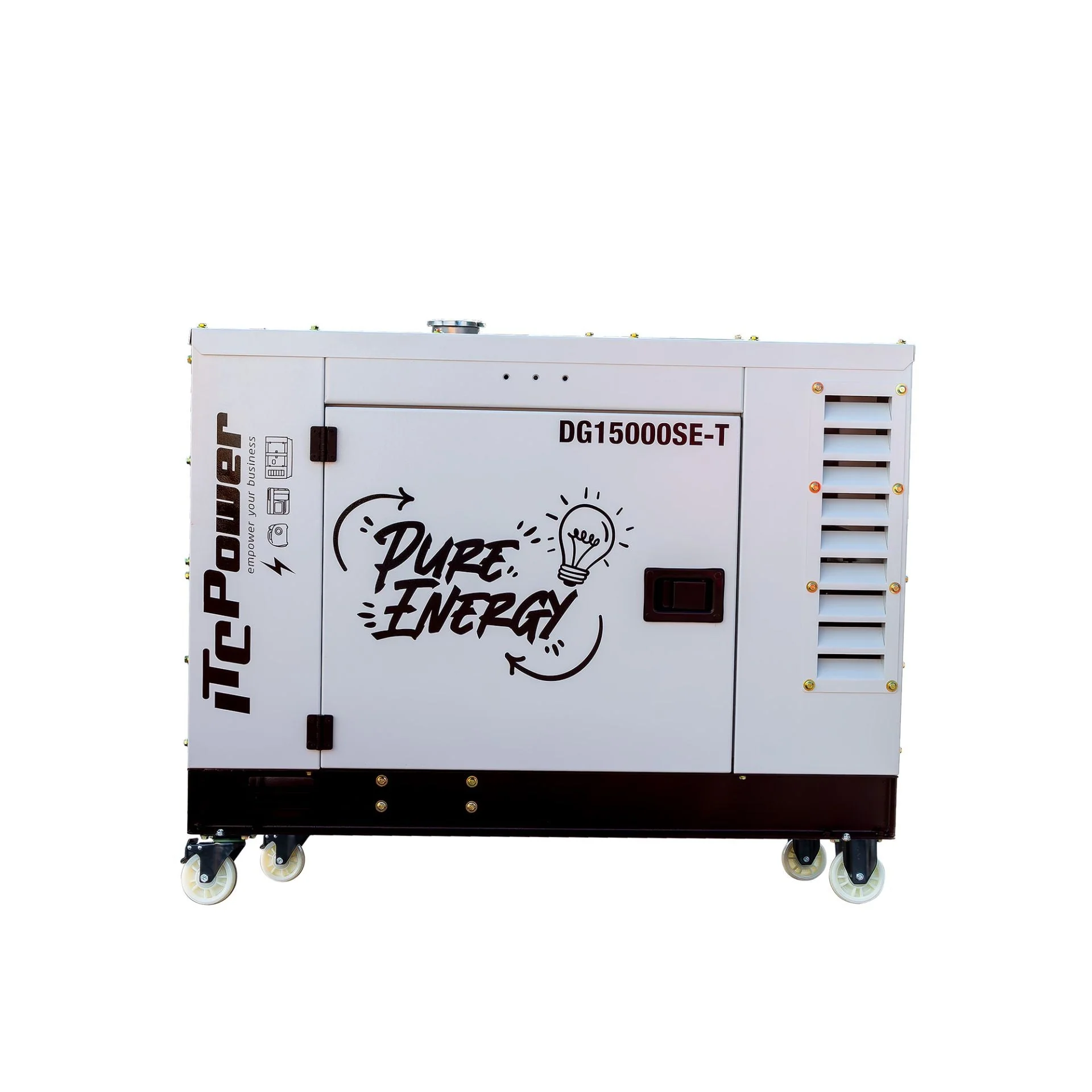 Diesel Stromaggregat 15 kVA / 12 kW 230V & 400V DG15000SE-T - Image 6