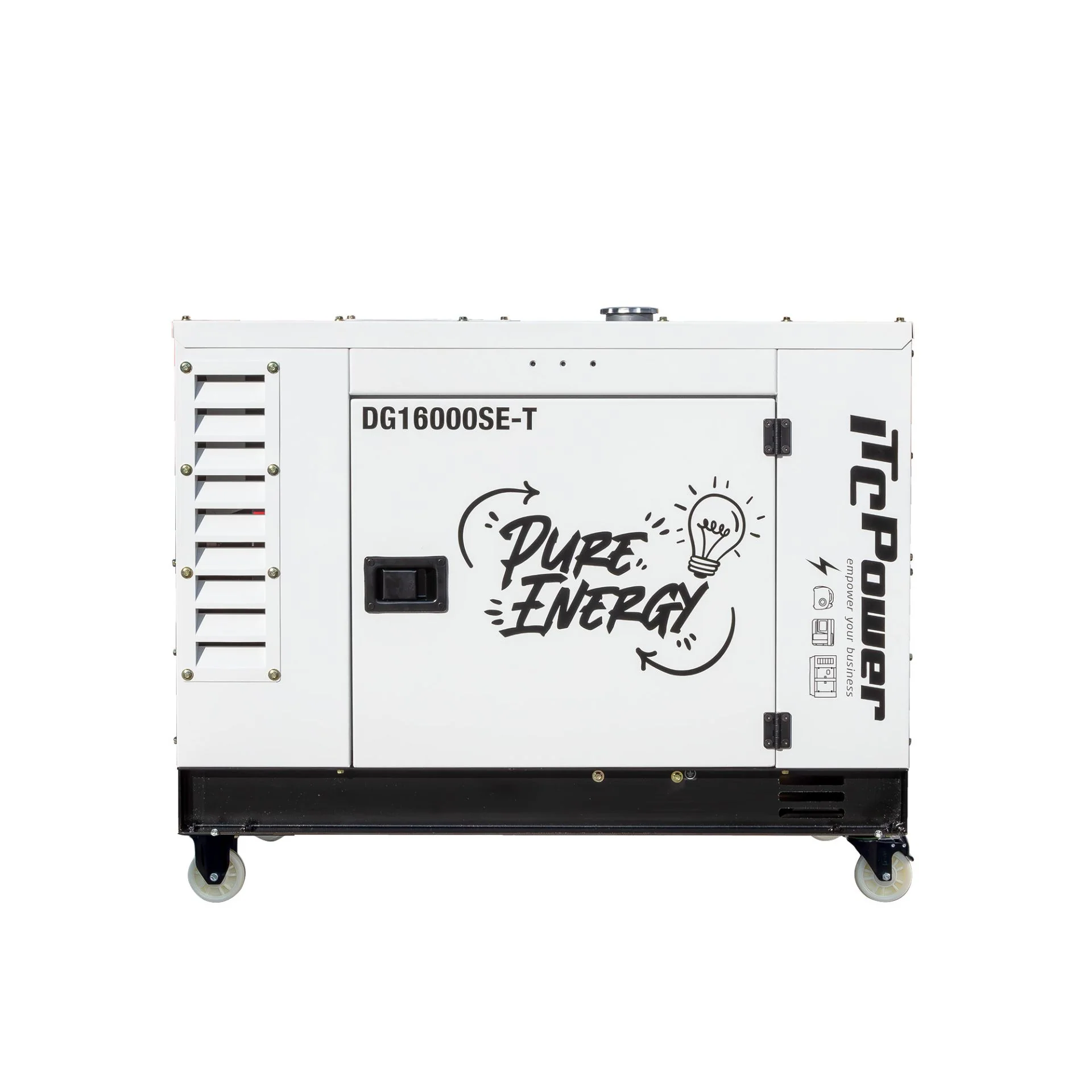 Diesel Stromaggregat 16 kVA / 12 kW 230V & 400V DG16000SE-T - Image 2