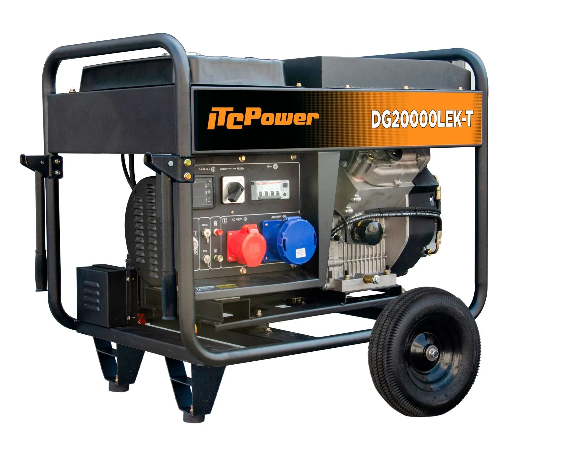 Diesel Stromaggregat 20 kVA / 16 kW DG20000LEK-T ITC POWER - Image 5
