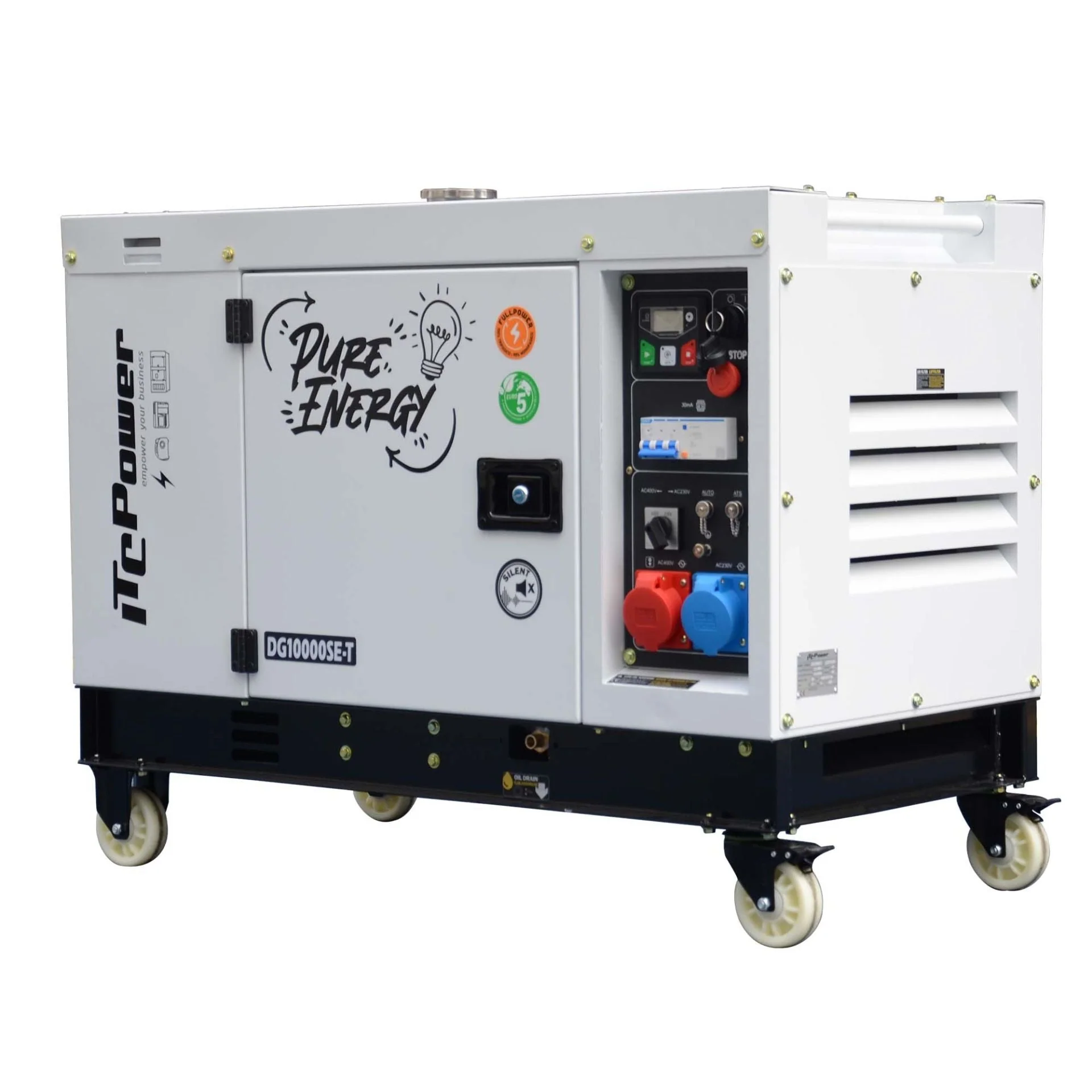 Diesel Stromaggregat DG10000SE-T 7,6 kW 230V & 400V - Image 4
