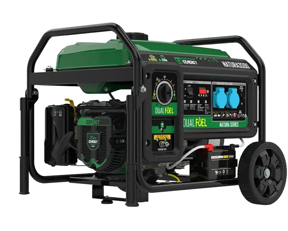 Dualfuel Stromerzeuger 3300W Genergy Natura 3500 SVR - Benzin & LPG - Image 3