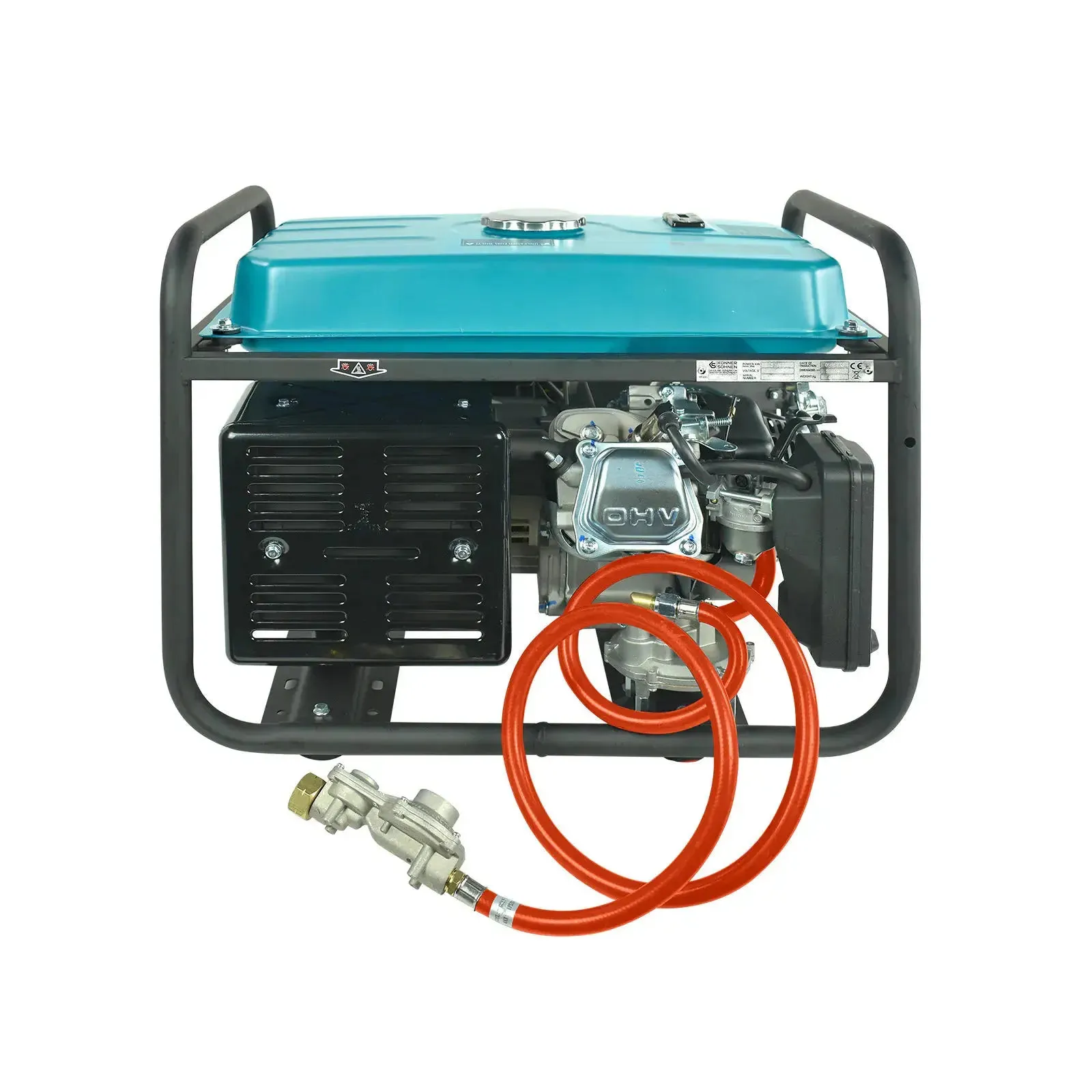 DualFuel Stromerzeuger AVR 3000 Watt Könner & Söhnen KS 3000G - Image 8